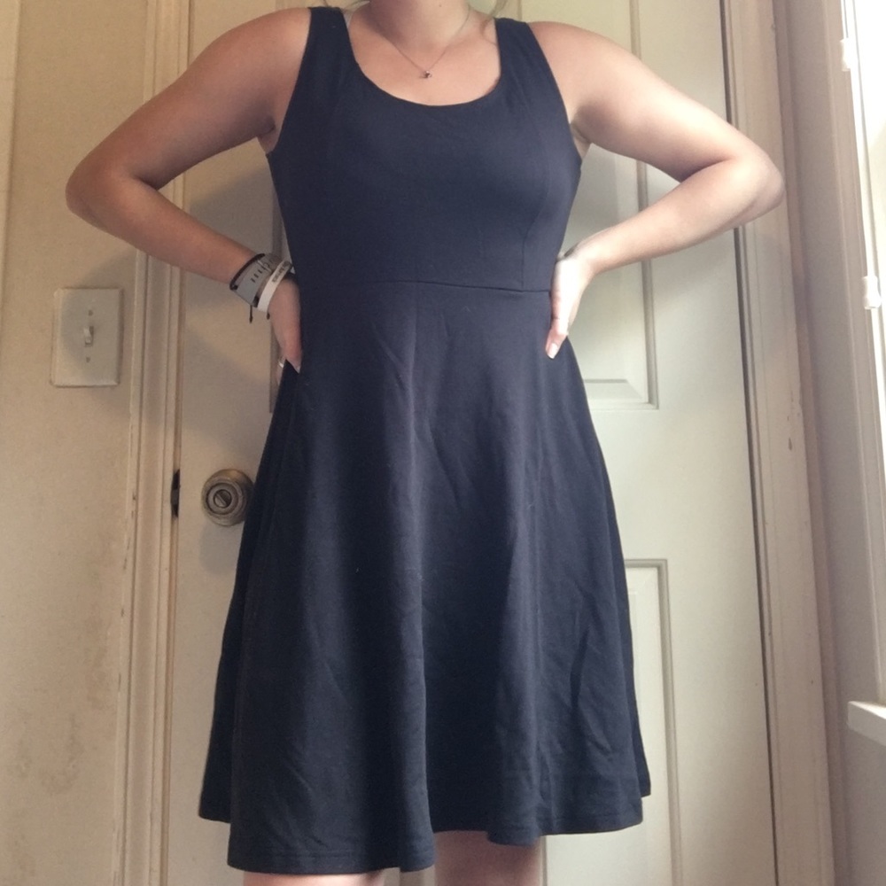 New York & Company Simple Black Dress